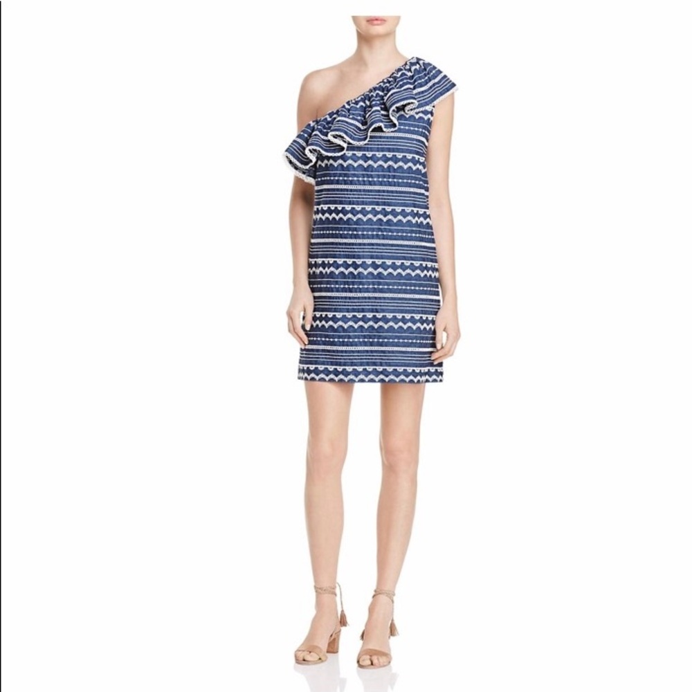 Parker Katrina Embroidered Sheath Casual Dress